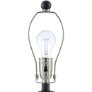Hospitality furniture - Black Textured Accent Table Lamp - www.oroatrade.com