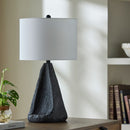 Hospitality furniture - Black Textured Accent Table Lamp - www.oroatrade.com