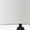 Hospitality furniture - Black Textured Accent Table Lamp - www.oroatrade.com