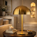 Hospitality furniture - Gold Dome Accent Table Lamp - www.oroatrade.com