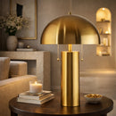 Hospitality furniture - Gold Dome Accent Table Lamp - www.oroatrade.com