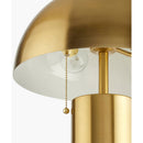 Hospitality furniture - Gold Dome Accent Table Lamp - www.oroatrade.com