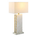 Contract furniture - Gold Leaf Marble Table Lamp - www.oroatrade.com