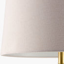 Contract furniture - Beige Linen Table Lamp - www.oroatrade.com