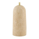 Hospitality furniture - Drum Shade Travertine Table Lamp - www.oroatrade.com