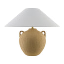 Hospitality furniture - Brown Ceramic Linen Table Lamp - www.oroatrade.com
