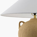 Hospitality furniture - Brown Ceramic Linen Table Lamp - www.oroatrade.com