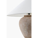 Modern European furniture - Glazed Brown Ceramic Table Lamp - www.oroatrade.com