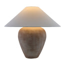 Modern European furniture - Glazed Brown Ceramic Table Lamp - www.oroatrade.com
