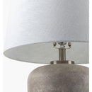 Hospitality furniture - Beige Drum Linen Table Lamp L - www.oroatrade.com