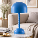 Modern European furniture - Painted Iron Dome Table Lamp - www.oroatrade.com