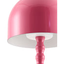 Modern European furniture - Painted Iron Dome Table Lamp - www.oroatrade.com