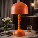 Modern European furniture - Painted Iron Dome Table Lamp - www.oroatrade.com
