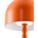 Modern European furniture - Painted Iron Dome Table Lamp - www.oroatrade.com