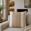 Modern European furniture - Woven Cotton Pillow - www.oroatrade.com