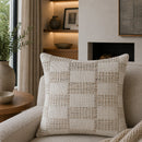 Modern European furniture - Cotton Patterned Poly Insert Pillow - www.oroatrade.com