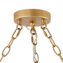 Contract furniture - Cream Wood Beads 8-Light Chandelier - www.oroatrade.com