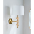 Contract furniture - Linen Shade Wall Lamp - www.oroatrade.com