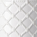 Modern European furniture - Lattice Patterned Ceramic Garden Stool - www.oroatrade.com