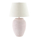 Modern European furniture - Distressed White Paper Table Lamp - www.oroatrade.com