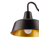 Modern European furniture - Outdoor Black Iron Wall Lamp - www.oroatrade.com