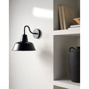 Modern European furniture - Outdoor Black Iron Wall Lamp - www.oroatrade.com