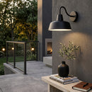 Contract furniture - Outdoor Black Iron Wall Lamp - www.oroatrade.com