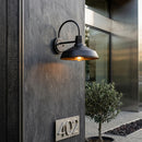 Contract furniture - Outdoor Black Metal Wall Lamp - www.oroatrade.com
