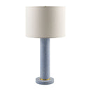 Contract furniture - Sky Blue Cement Table Lamp - www.oroatrade.com