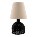 Hospitality furniture - Brown Rattan Base Table Lamp - www.oroatrade.com