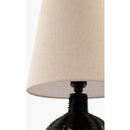 Hospitality furniture - Brown Rattan Base Table Lamp - www.oroatrade.com
