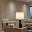 Hospitality furniture - Black Ceramic Table Lamp - www.oroatrade.com