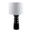 Hospitality furniture - Black Ceramic Table Lamp - www.oroatrade.com