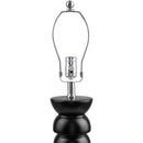 Hospitality furniture - Black Ceramic Table Lamp - www.oroatrade.com