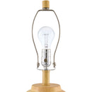 Modern European furniture - Linen Painted Cement Table Lamp - www.oroatrade.com