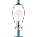 Modern European furniture - Linen Painted Cement Table Lamp - www.oroatrade.com