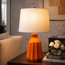 Modern European furniture - Neon Glazed Ceramic Table Lamp - www.oroatrade.com