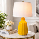 Modern European furniture - Neon Glazed Ceramic Table Lamp - www.oroatrade.com