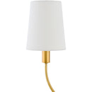 Modern European furniture - 6-Light White Linen Chandelier - www.oroatrade.com
