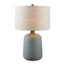 Modern European furniture - Ceramic Beige Linen Table Lamp - www.oroatrade.com