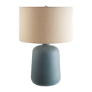 Modern European furniture - Ceramic Beige Linen Table Lamp - www.oroatrade.com