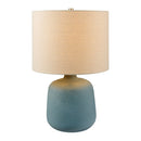 Hospitality furniture - Beige Linen Ceramic Table Lamp - www.oroatrade.com