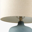 Hospitality furniture - Beige Linen Ceramic Table Lamp - www.oroatrade.com