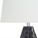 Hospitality furniture - Marbled Black Ceramic Table Lamp - www.oroatrade.com