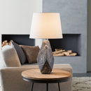 Hospitality furniture - Marbled Black Ceramic Table Lamp - www.oroatrade.com