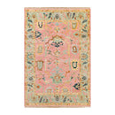 Modern European furniture - Pink Wool Fringed Carpet - www.oroatrade.com