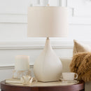 Hospitality furniture - Cream Ceramic Table Lamp - www.oroatrade.com