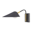 Contract furniture - Black Iron Modern Wall Lamp - www.oroatrade.com