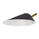 Contract furniture - Black Iron Modern Wall Lamp - www.oroatrade.com