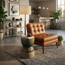 Modern European furniture - Ceramic Garden Stool - www.oroatrade.com